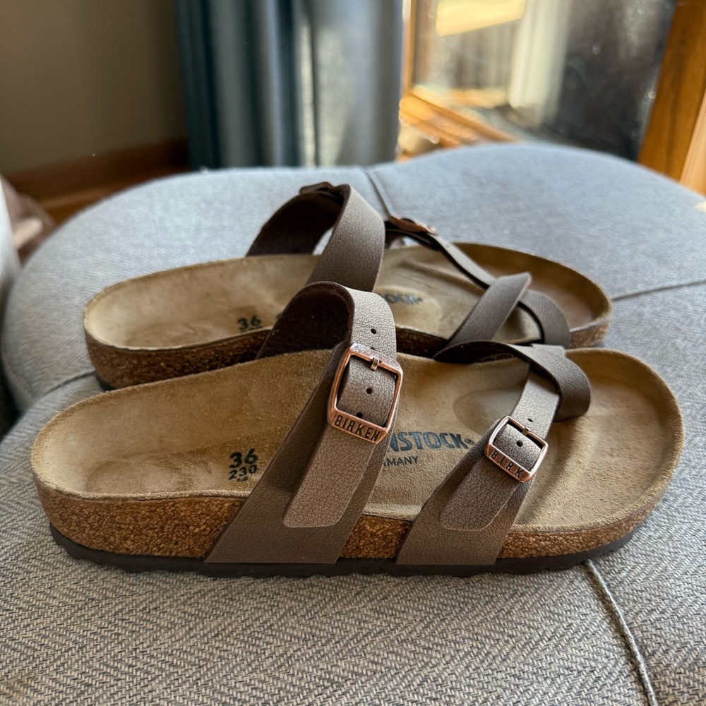 Birkenstock Straps Oiled Leather Sandals